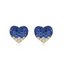 Heart Ombre Studs