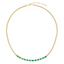 Emerald Link Curb Necklace