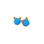 Kitty Stud Earrings - Turquoise