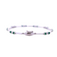Diamond Emerald Cluster Bracelet
