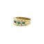 Diamond Emerald Band Ring
