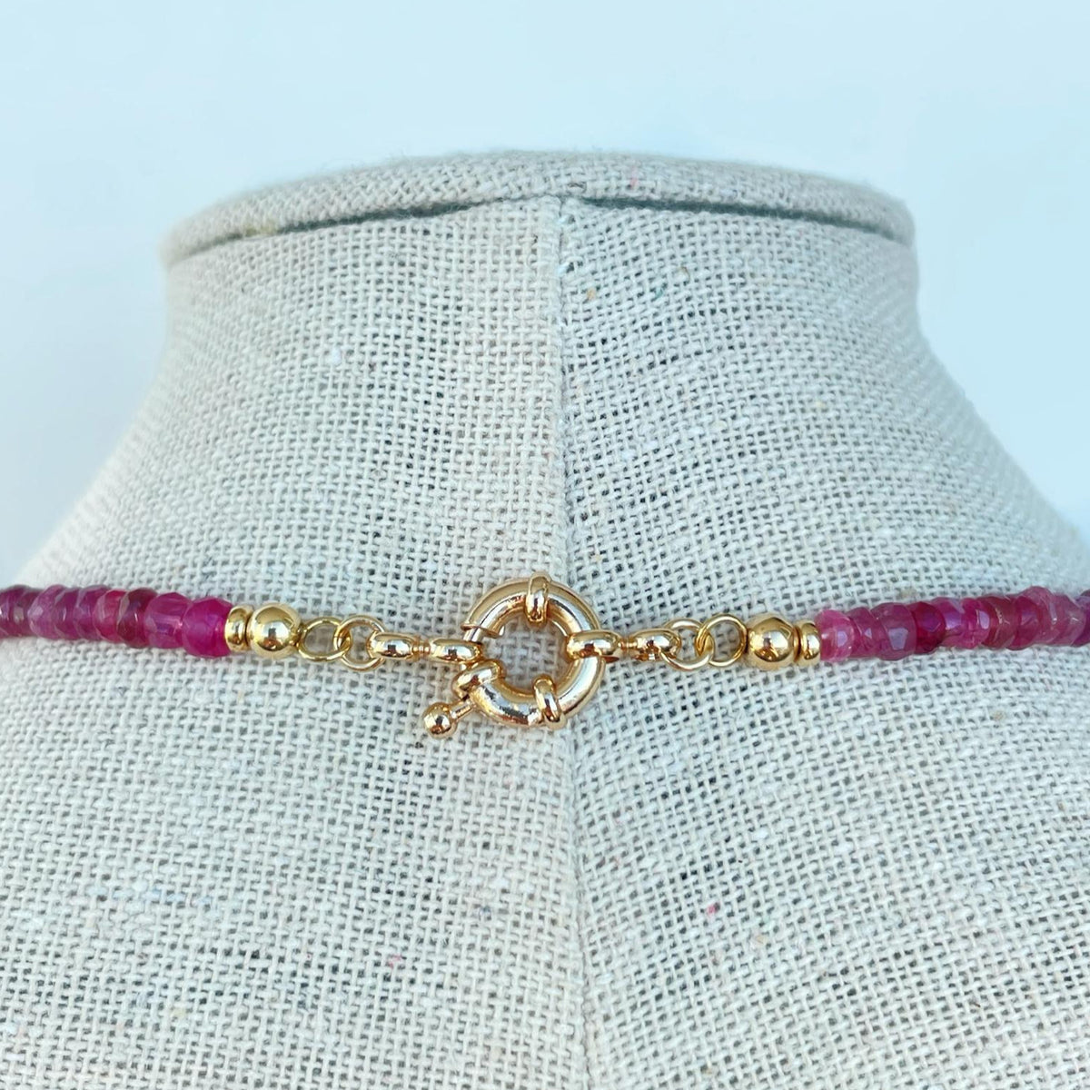 Pink Tourmaline Necklace – KatMojo Jewelry