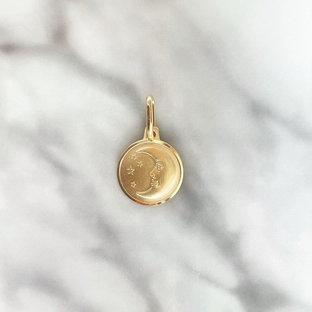 Vintage Style Moon Charm – KatMojo Jewelry