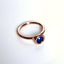 Vintage Sapphire Bezel Ring