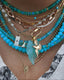 Ethiopian Blue Opal Necklace