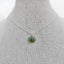 Sterling Silver Eye Necklace -Green
