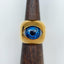 XL Signet Eye Ring - Blue