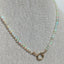 Bubble Opal Open Loop Necklace